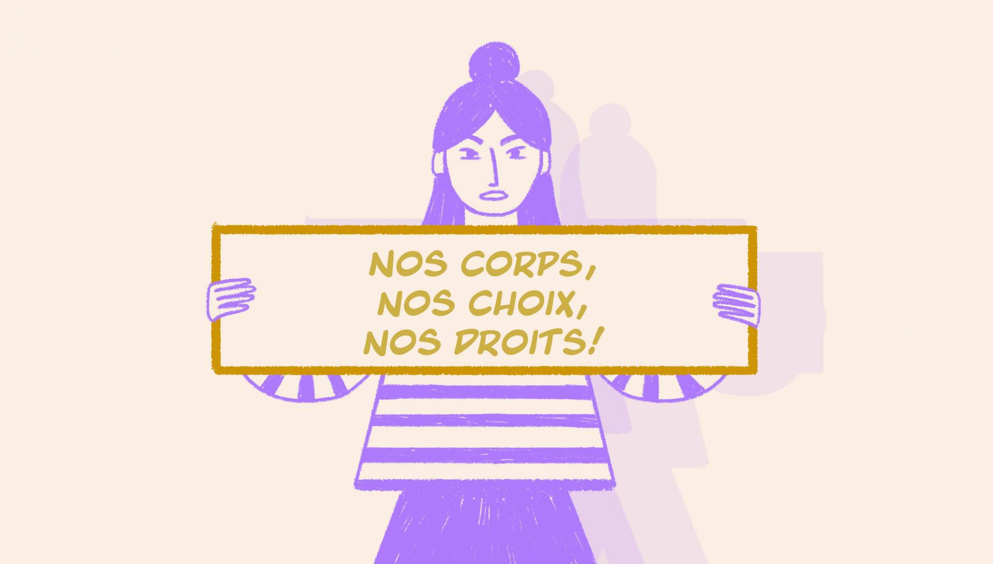 logo Communiqué - 28 septembre : pour le droit à l'avortement pour toutes et partout ! 